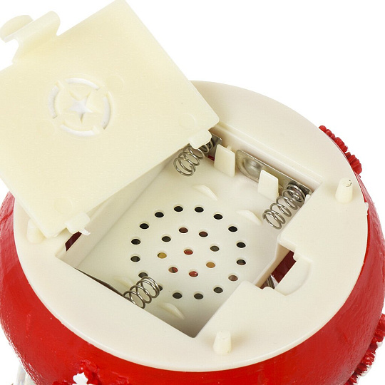 Фигурка декоративная Снежный шар, 8 см, свет, LED, батарейки 3ААА, XM14-59