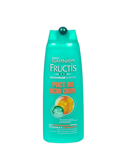 Шампунь Fructis, Рост во всю силу, против выпадения волос, 250 мл