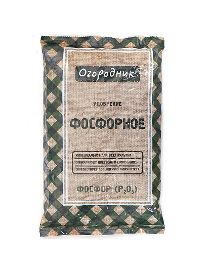 Удобрение Фосфорное, минеральное, гранулы, 700 г, Огородник