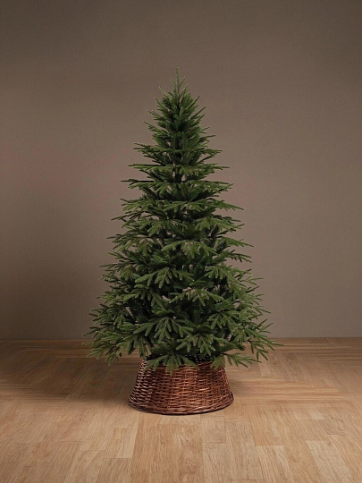 Елка новогодняя напольная, 200 см, Подольская, ель, хвоя литая, подст. пластик, ЕЛПДЛ 20