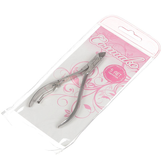 Кусачки маникюрные хирургическая сталь, шаг 6 мм, ручная заточка, Cosmake, NN-01, 00012027