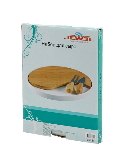 Набор для сервировки, фарфор, 4 предмета, Jewel, Фиона, ПС0049-46