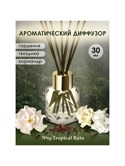 Аромадиффузор Aroma republic, 30 мл, Tropical rain №19, 93814