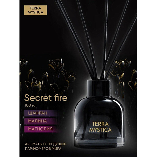 Аромадиффузор Breesal, 100 мл, Terra Mystica «Secret fire» Тайный огонь, BR0005