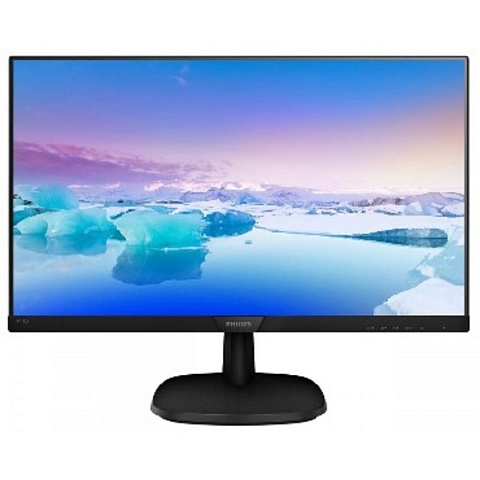 Монитор компьютерный PHILIPS 243V7QSB (00/01) 23.8, черный