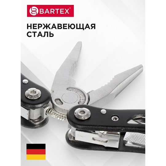 Мультитул-трансформер 15 функций, 160 мм, Bartex, AI-2904010