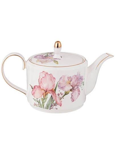 Чайник заварочный фарфор, 1 л, Lefard, Irises, 590-325