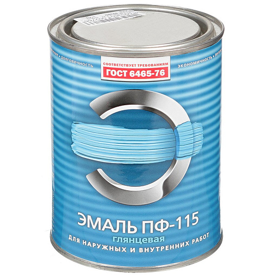 Эмаль ПФ-115 Empils белая, 0.9 кг