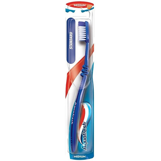 Зубная щетка Aquafresh, Фемили Standard, средней жесткости, в ассортименте, P0857755/321533U5V