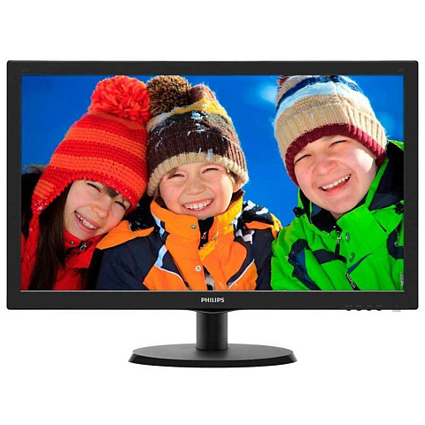 Монитор компьютерный PHILIPS 223V5LSB2 (10/62) 21.5, черный