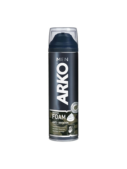 Пена для бритья, Arko Men, Anti-Irritation, 200 мл, 505657