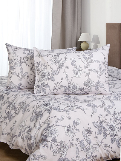 Наволочка 2 шт, Майская ночь, бязь, 100% хлопок, 50 х 70 см, 120 г/м2, 20225/1