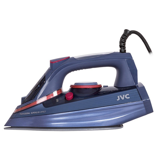 Утюг JVC, JRI01, 2400 Вт, керамика, вертикальное отпаривание, 1.9 м