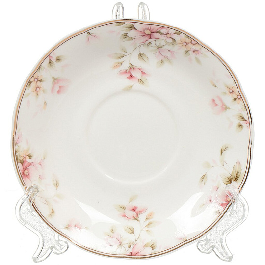 Набор чайный фарфор, 14 предметов, на 6 персон, 220 мл, чайник 900 мл, Beatrix, Сицилия, МН015P/14, подарочная упаковка