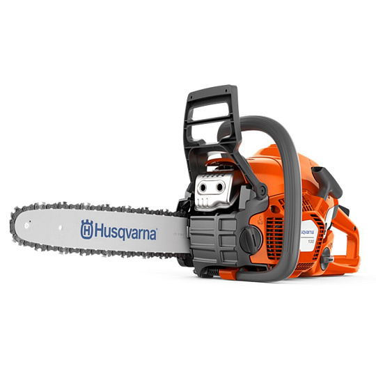 Пила цепная бензиновая, Husqvarna, 2 л.с., 1500 Вт, длина шины 35 см, шаг цепи 3/8 дюйм, 52 звена, 130, 9671084-03