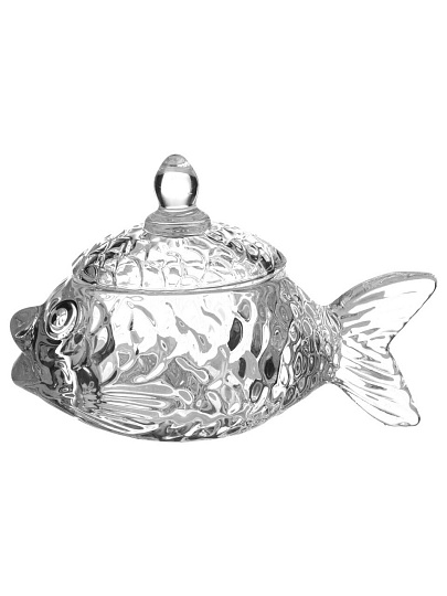 Икорница стекло, Lefard, Muza, 110 мл, с крышкой, 355-232