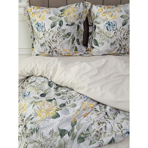 Постельное белье евро, пр220х240, 2н70х70, п200х220, Mcotton, м-сат, Аннета