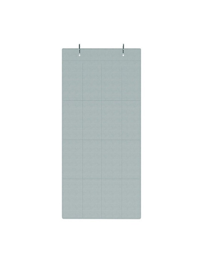 Кофр для хранения, 16 карманов, подвесной, 53х115 см, два съемных держателя, на дверь, BT-PD16