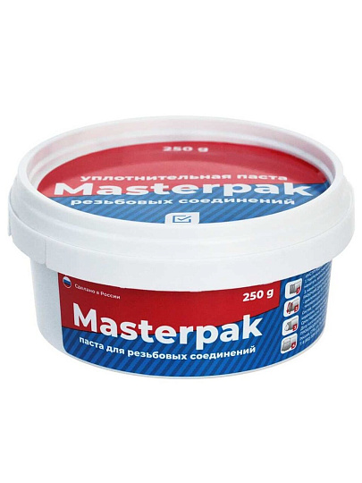 Паста уплотнительная 250 г, вода,пар, MasterProf, ИС.130897