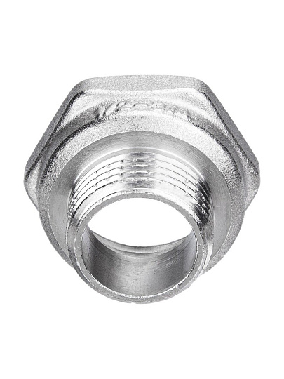 Переходник 1/2'' x 3/4", ш-г, латунь, AquaLink