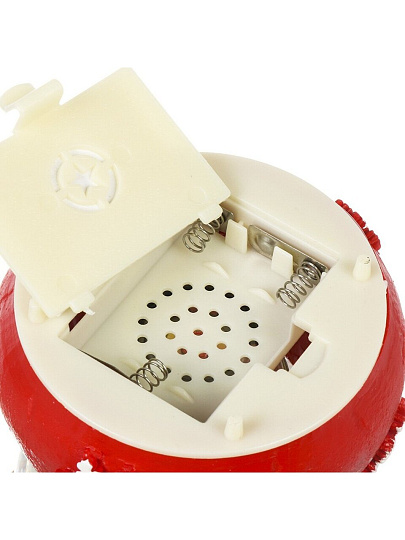 Фигурка декоративная Снежный шар, 8 см, свет, LED, батарейки 3ААА, XM14-59