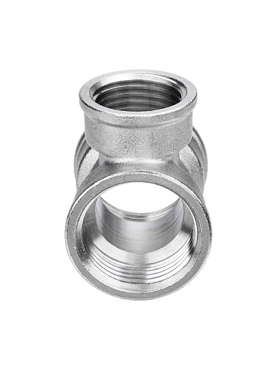 Тройник 1"1/4 х3/4"х1"1/4, г-г-г, латунь, AquaLink