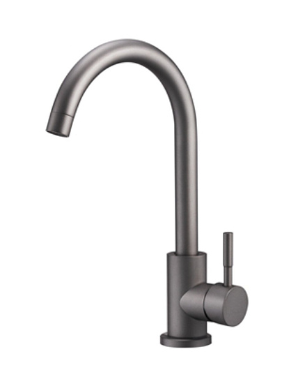 Смеситель для кухни, Solone, с картриджем, графит, EZA4-D090MG