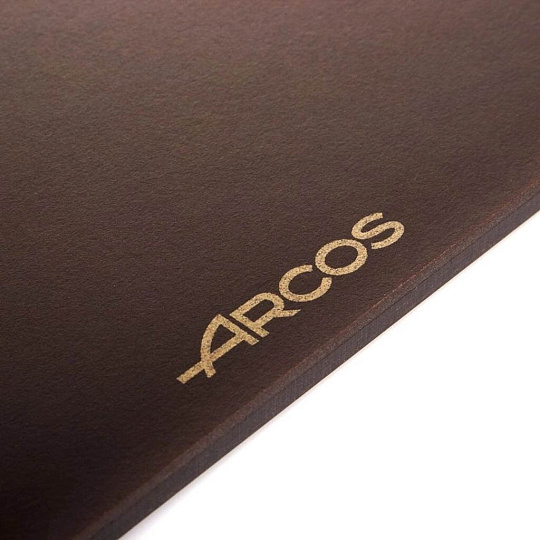 Доска разделочная дерево, 33х23 см, коричневая, Arcos, 691600