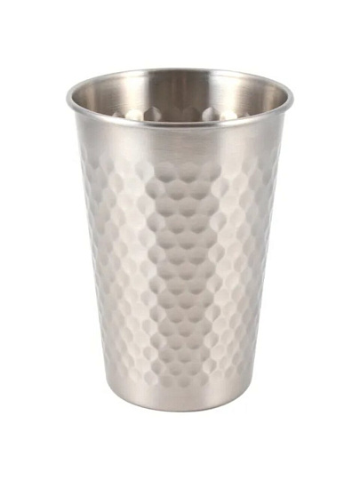 Стакан походный, нержавеющая сталь, 500 л, 8.4 см, ребристый, Следопыт, PF-CWS-P133