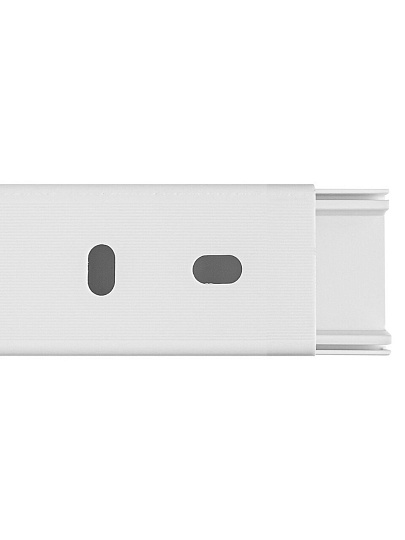 Кабель-канал пластик, 25х16 мм, 2 м, 1 мм, белый, TDM Electric, SQ0402-1005