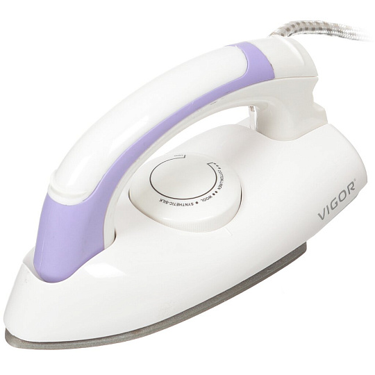 Утюг Vigor HX-4012 с антипригарной подошвой, 0.8 кВт