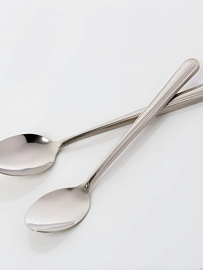 Ложка нержавеющая сталь, 6 предметов, серебристая, чайная, Base, B020106/Y4-9190