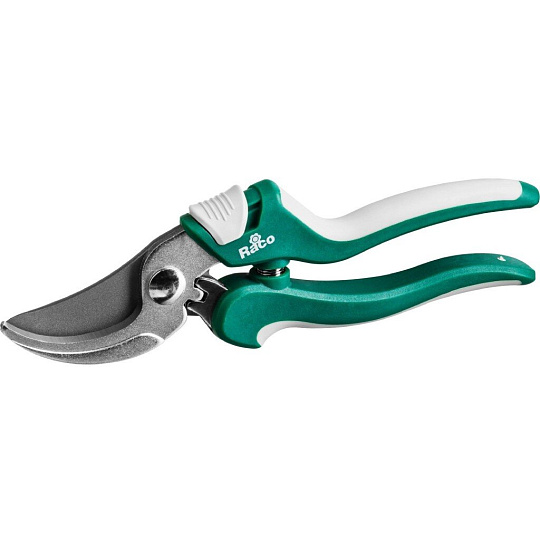 Секатор для кустарников, 210 мм, лезвие плоскостное, Raco, рукоятка двухкомпонентная, 4206-53/CS181