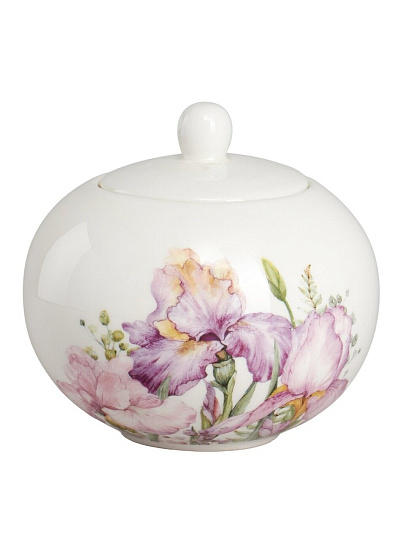 Сахарница 475 мл, фарфор, 12х12х10.5 см, Lefard, Irises, 425-154