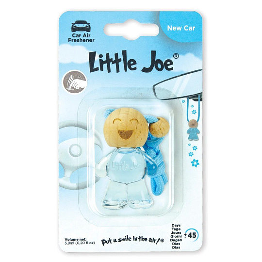 Ароматизатор в машину на дефлектор, сухой 3D, Little Joe Bottle, Новая машина, BJ0202