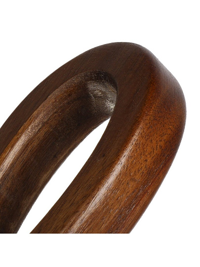Блюдо акация, круглое, 25х35х2 см, с ручкой, Катунь, GR-PL-02
