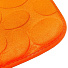 Набор ковриков для ванной и туалета, 2 шт, 0.5х0.8, 0.4х0.5 м, полиэстер, оранжевый, Камешки, Y9-037 - фото 3