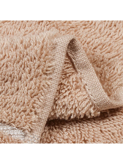 Полотенце банное 70х130 см, 100% хлопок, 460 г/м2, Cleanelly, Tavropos, бежевое, 13-1106, Россия, ПЦ-3501