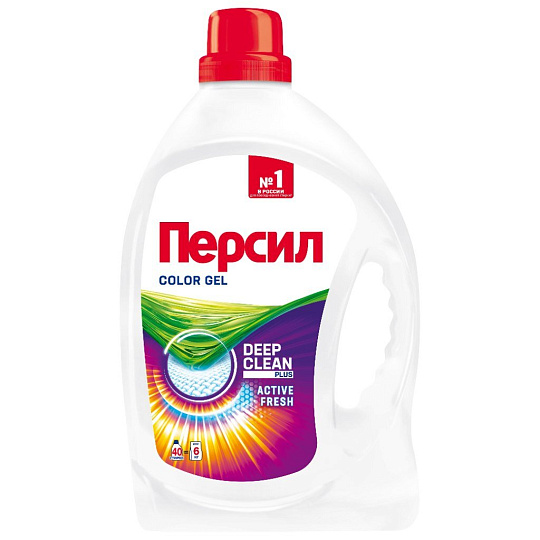 Гель для стирки Персил, 2.6 л, для цветного белья, Color