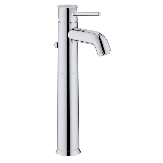 Смеситель для раковины, Grohe, BauClassic, короткий излив, с картриджем, хром, 32868000