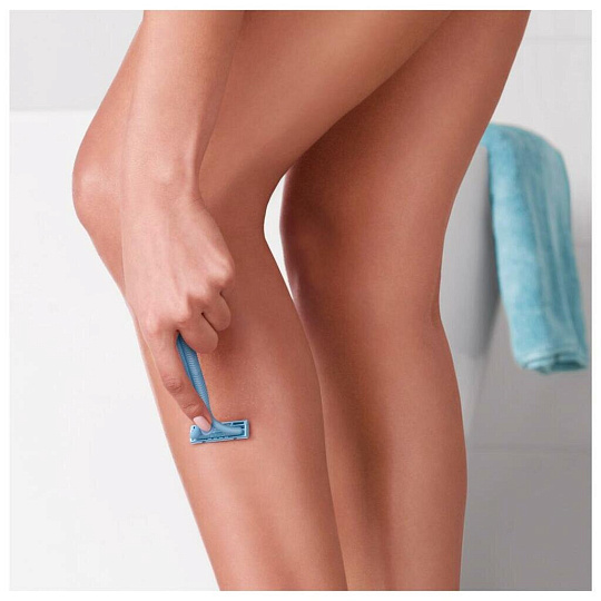 Станок для бритья Gillette, Simply Venus2, для женщин, 2 лезвия, 2 шт, одноразовые
