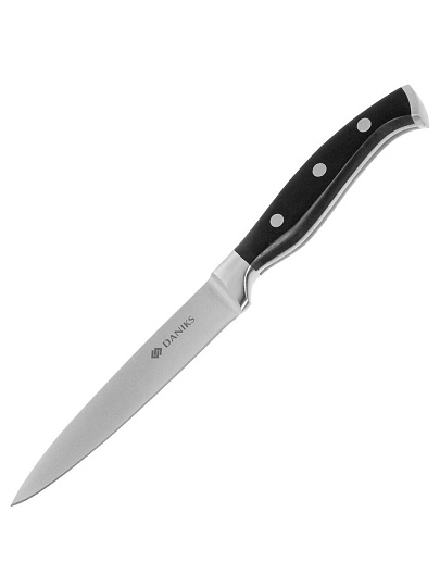 Нож кухонный Daniks, Reference, универсальный, нержавеющая сталь, 12.5 см, рукоятка дерево, S-K43306-05