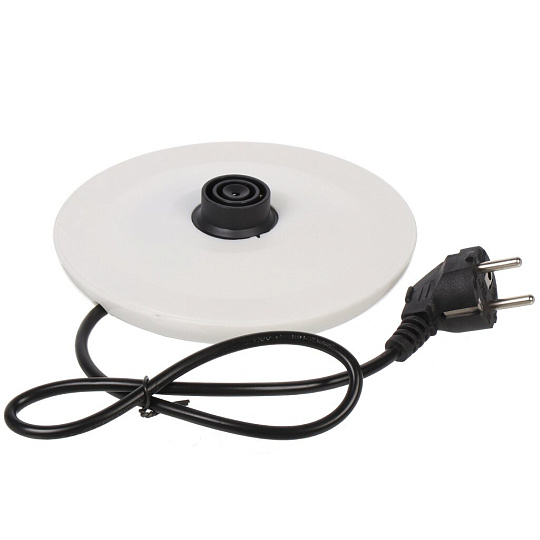 Чайник электрический Lofter, CX-K313-18BW/2, белый, 1.8 л, 1500 Вт, скрытый нагревательный элемент, стекло, пластик