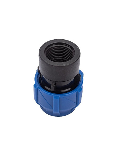 ПНД муфта d25х3/4", внутренняя резьба, соединительная, Valfex
