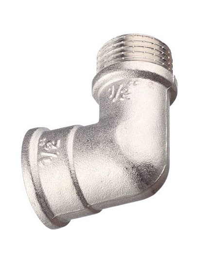 Уголок 1/2'', 90 °, г-ш, никель, РосТурПласт