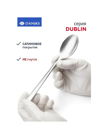 Набор столовых приборов нержавеющая сталь, 24 предмета, Daniks, Dublin