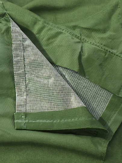 Дождевик плащ 69х120 см, с капюшоном, кнопки, ПВХ, XL, UNI