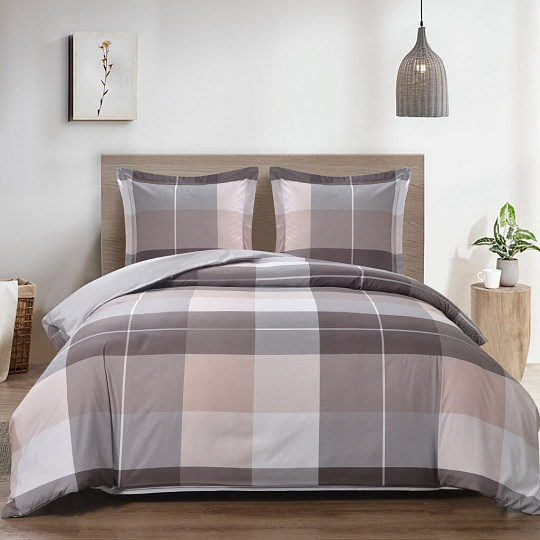 Постельное белье 1.5-сп, пр150х220, 2н70х70, п145х220, Mcotton, м-сат, Квидо