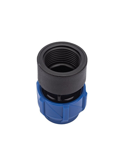 ПНД муфта d25х1", внутренняя резьба, соединительная, Valfex