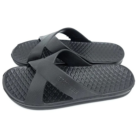 Обувь пляжная для мужчин, ЭВА, черная, р. 42, 097-005-01